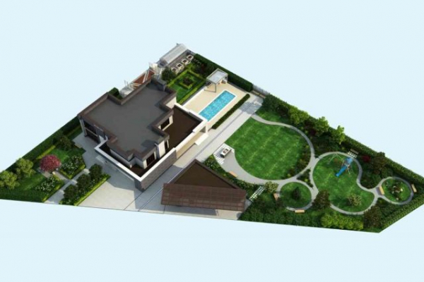 Расположение дома на участке: правила и инструкция по созданию проекта Расположение дома на участке: правила и инструкция по созданию проекта