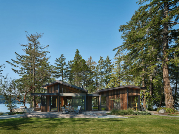 Островной дом с деревенским шиком