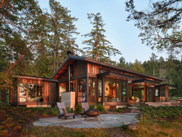 Островной дом с деревенским шиком