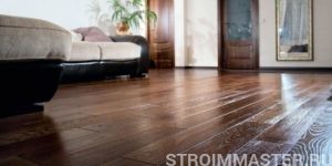 Массивная доска для пола