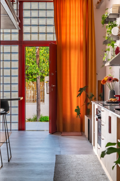 Многоуровневый лофт с индустриальной атмосферой