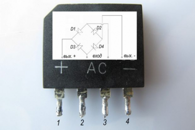 Как проверить диодный мост
