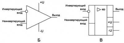 Операционные усилители - виды, обозначения, корпуса усилителей