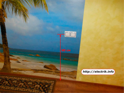 Высота установки для розеток и выключателей: как выбрать? Примеры в картинках